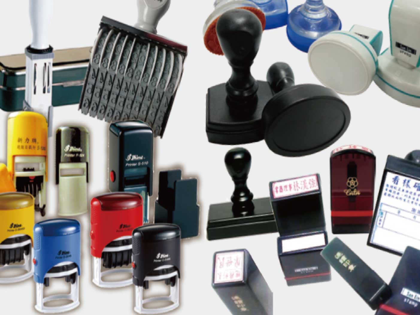 職名連續章客製化成品展示