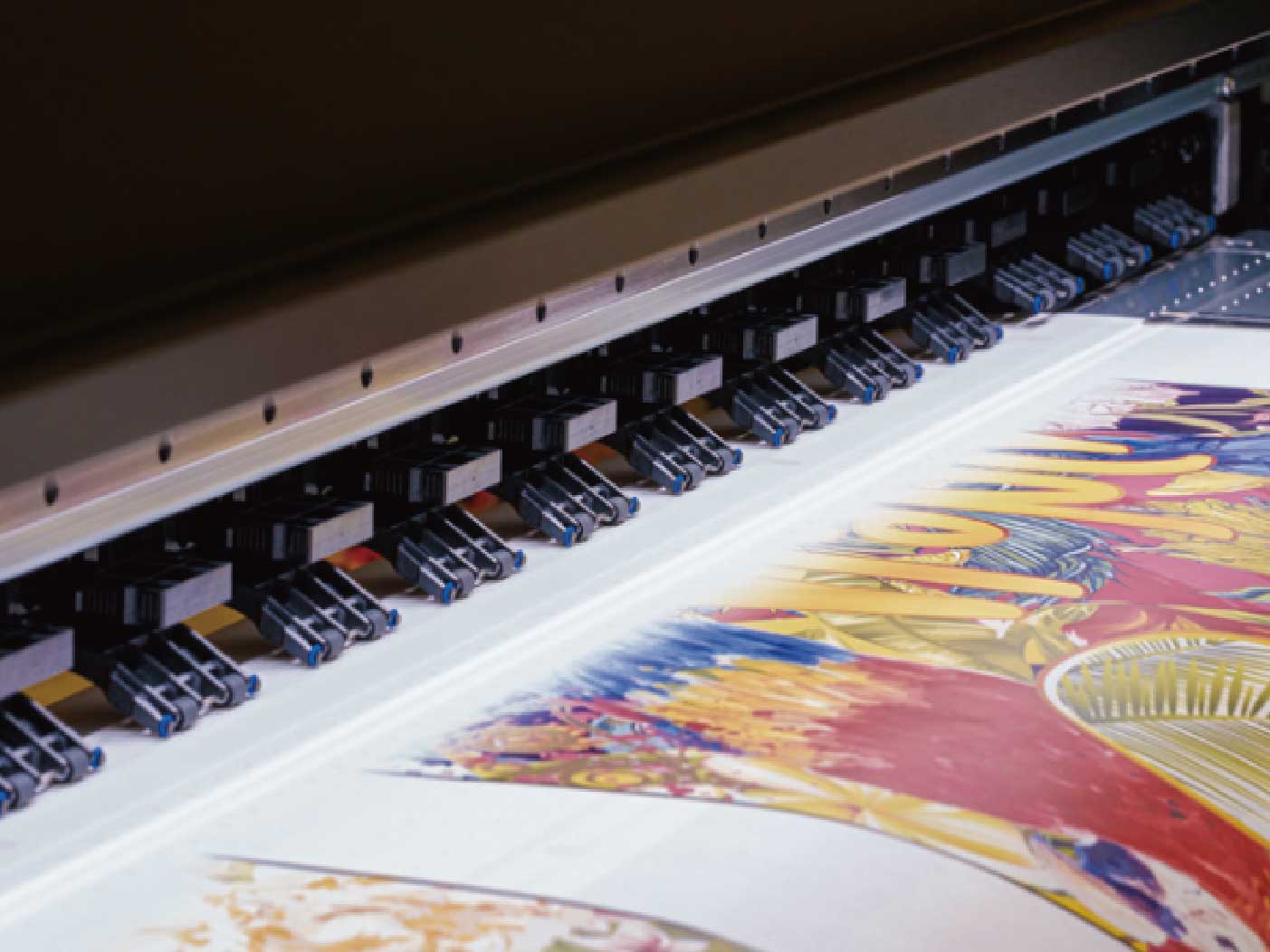 彩色海報輸出實際效果展示