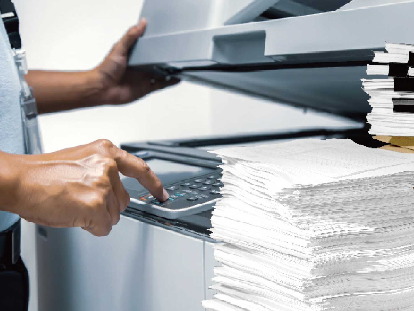 高品質彩色與黑白影印輸出展示